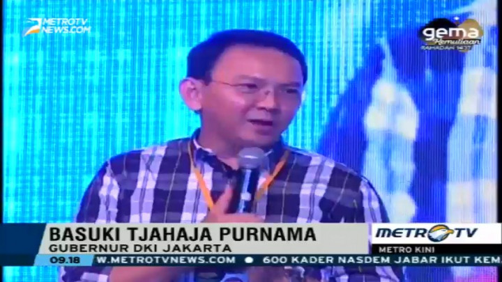 Hadiri Teman Ahok Fair, Ahok Tangkis Semua Tuduhan Korupsi
