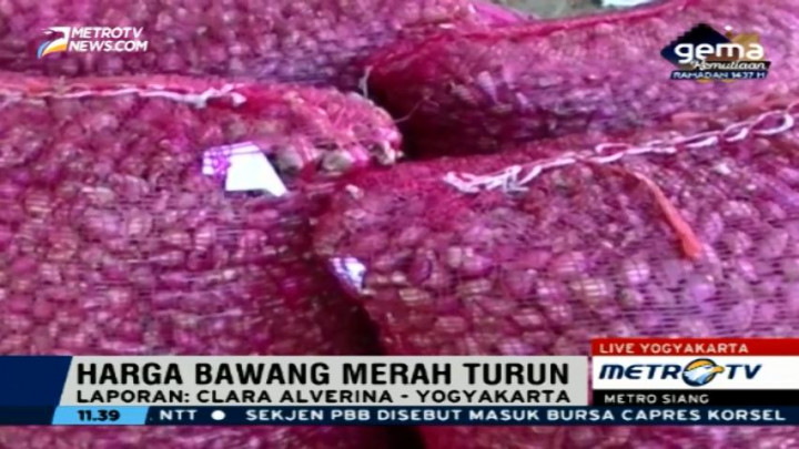 Harga Bawang Merah dan Bawang Putih di Temanggung Turun