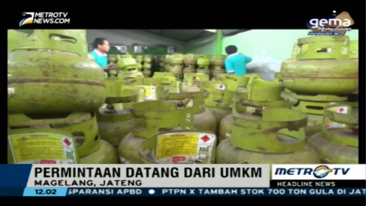 Permintaan Elpiji 3 Kg di Magelang Meningkat