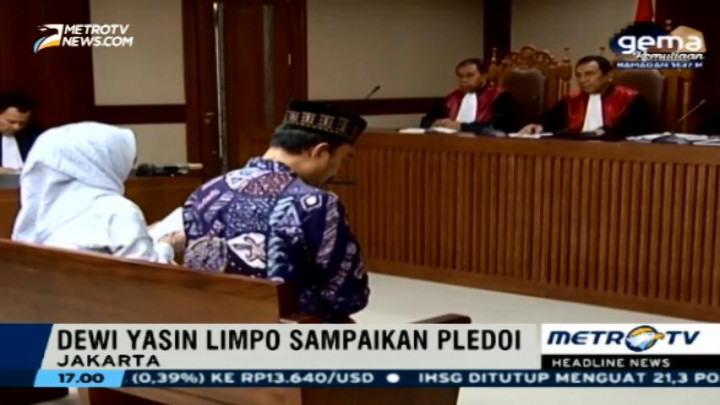 Dewi Yasin Limpo Jalani Sidang Pembacaan Pledoi