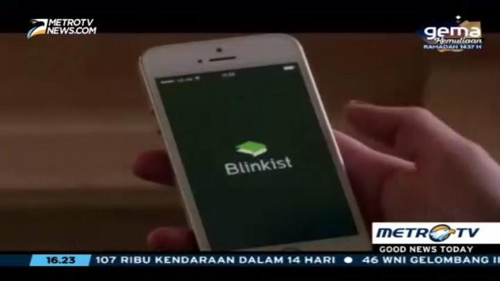 Blinkist, Membaca Buku Hanya dalam 15 Menit