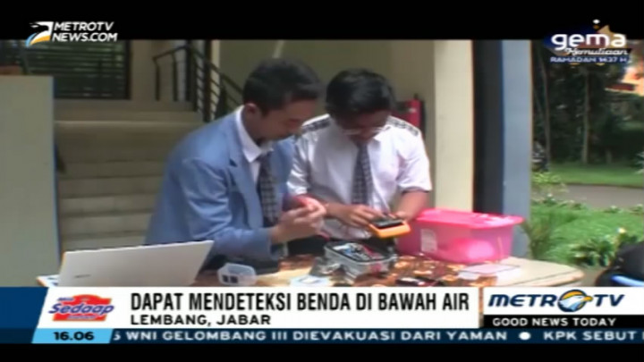 Pelajar SMP di Lembang Ciptakan Robot <i>Under Water</i> Pembersih Sampah