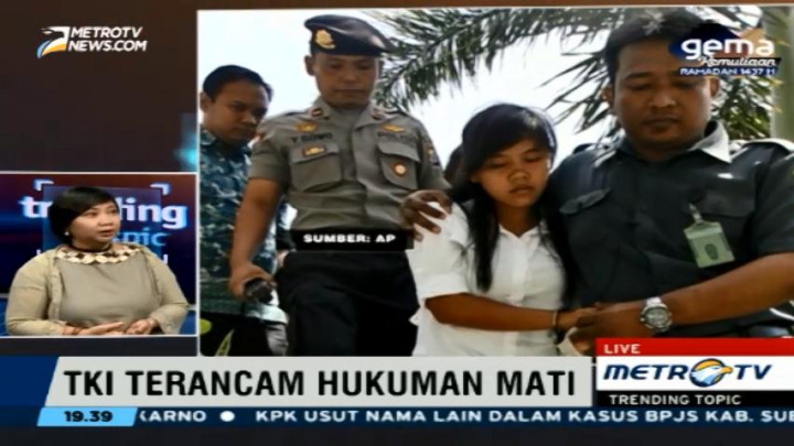 Unsur Perdagangan Orang Hindarkan TKI dari Hukuman Mati