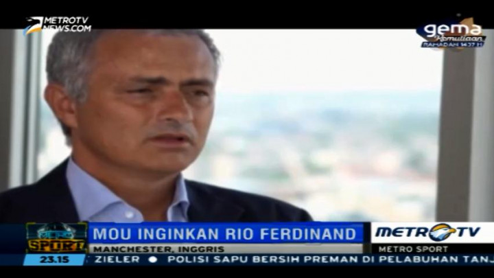 Mourinho Ingin Rio Ferdinand dalam Tim Kepelatihan MU