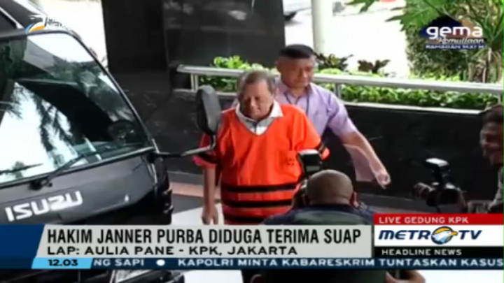 Lima Tersangka Kasus Suap Hakim Tipikor Bengkulu Diperiksa KPK