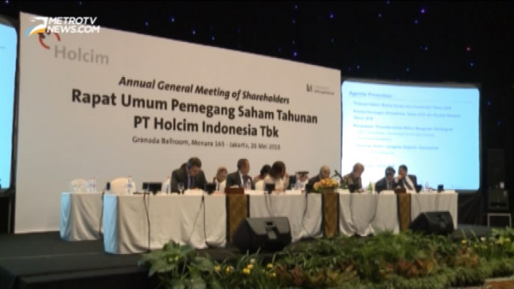 Paparan Publik Rapat Umum Pemegang Saham Tahunan 2015 PT Holcim Indonesia Tbk