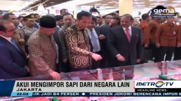 Jelang Ramadan, Jokowi Pastikan Harga Daging Akan Turun