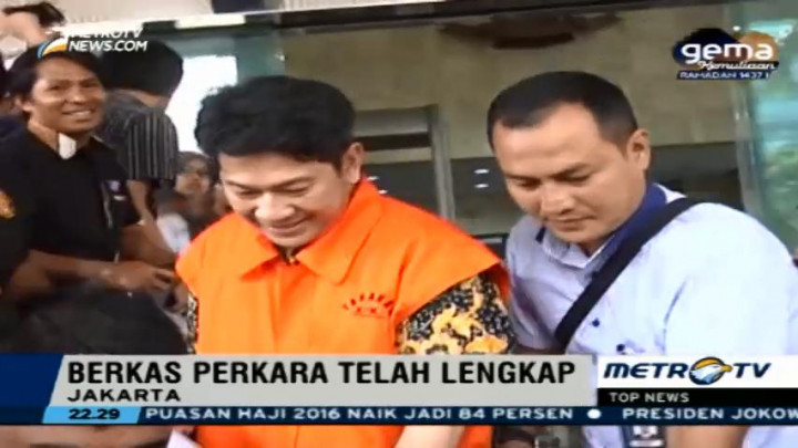 Berkas Dua Tersangka Suap Reklamasi Telah P21