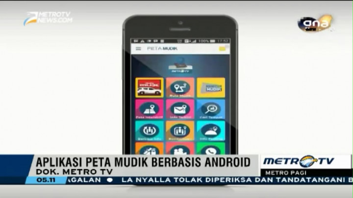 Metro TV Kembali Hadirkan Aplikasi Peta Mudik