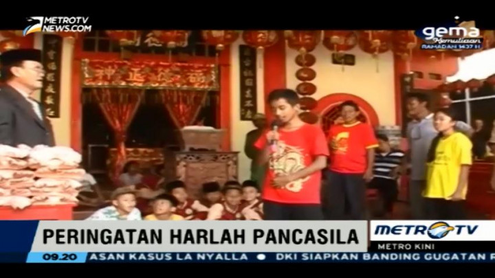 Klenteng di Pati Gelar Lomba Menghafal Pancasila