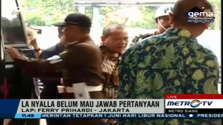 La Nyalla Tolak Tandatangani BAP