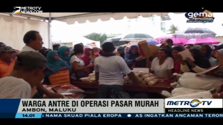 Kisruh Pasar Murah Ramadan di Ambon