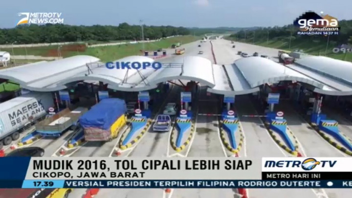 Mengintip Persiapan Tol Cipali Jelang Mudik Lebaran 2016