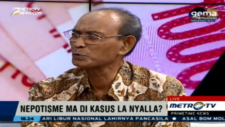 <i>Skandal Besar Jika Ketua MA Terbukti Intervensi Kasus La Nyalla</i>
