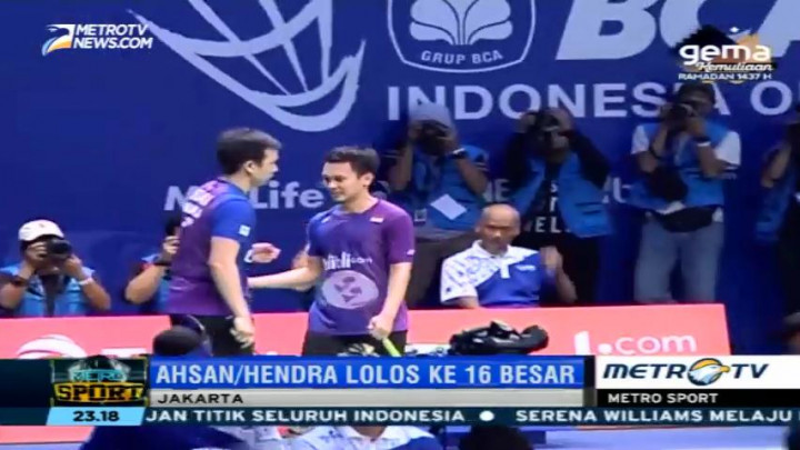 Angga/Ricky Gagal Susul Ahsan/Hendra ke Babak Kedua