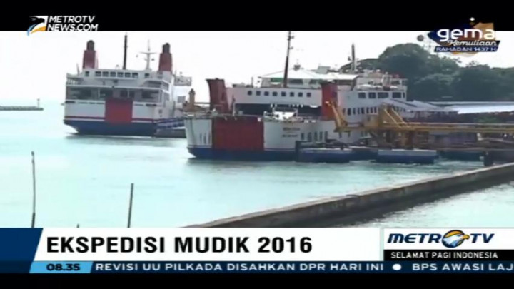 39 Kapal Ferry Merak-Bakauheni Beroperasi Setiap Hari