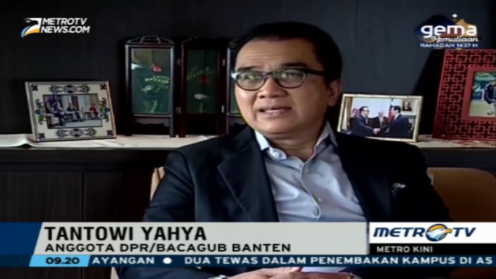 Tantowi Yahya Pilih Mengabdi di DPR Jika RUU Pilkada Disahkan