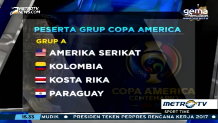 Copa America Centenario akan Gunakan Aturan baru