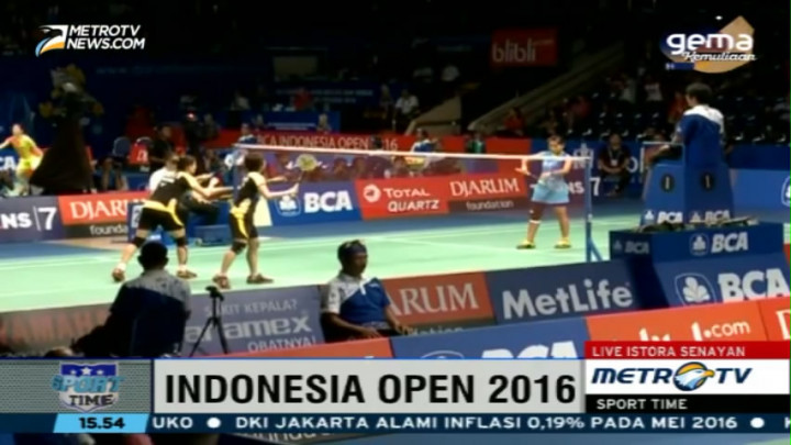 Dua Ganda Indonesia Tersingkir di Indonesia Open 2016