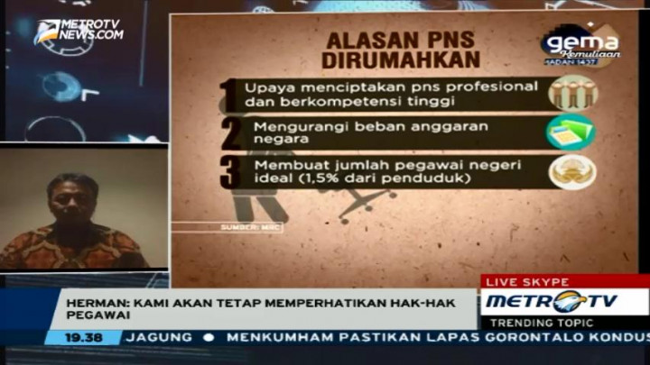 Rencana Rasionalisasi, KemenPAN-RB: PNS Tidak Usah Galau
