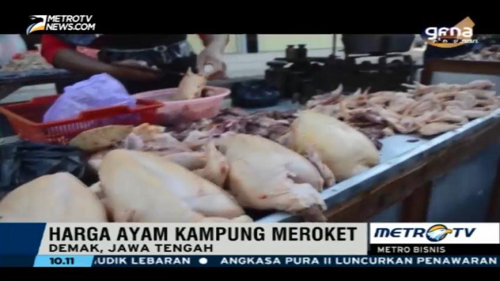 Harga Ayam di Pasar Bintoro Naik 20-30%
