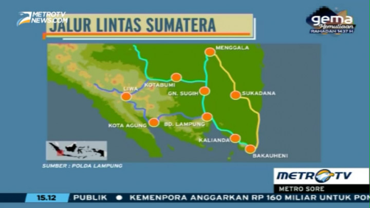 Melihat Kesiapan Jalur Mudik Lintas Sumatera