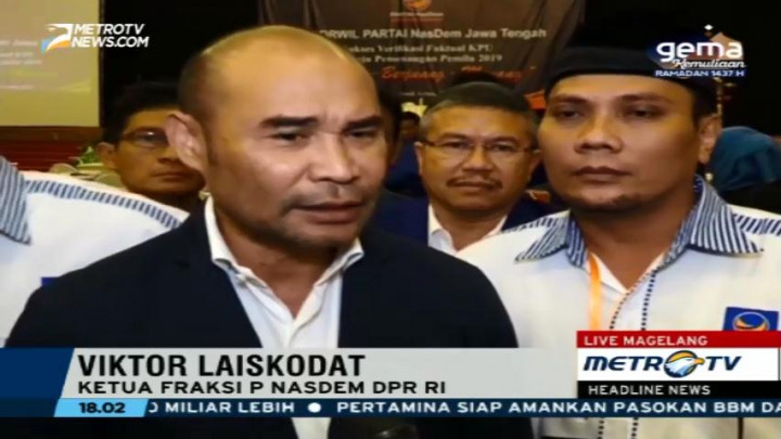 NasDem Nilai UU Pilkada Sudah Ideal