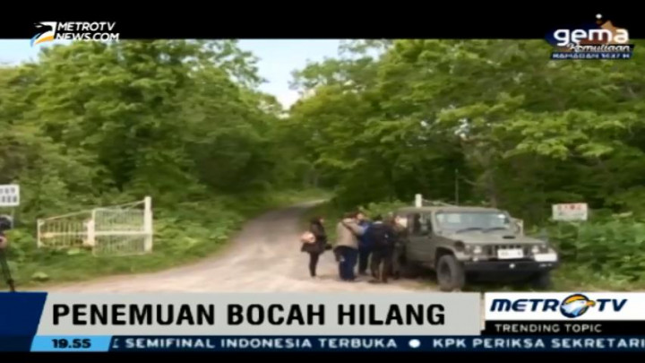 Bocah Jepang yang Hilang di Hutan Ditemukan