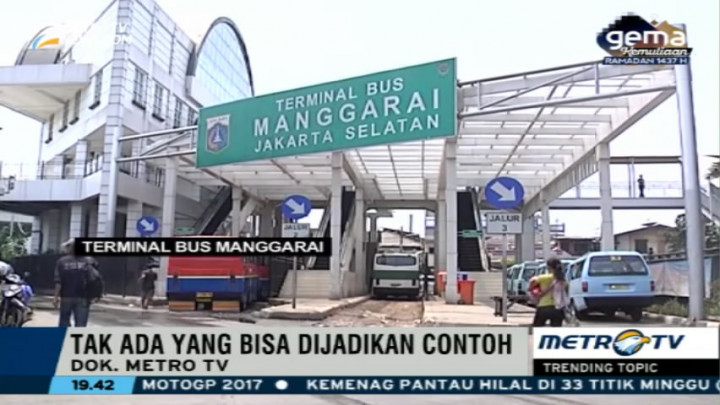 Tidak Ada Terminal di Jakarta yang Bisa Dijadikan Contoh