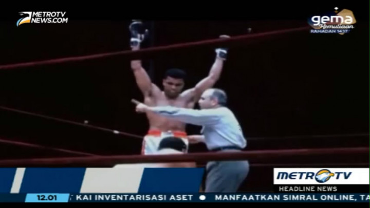 Legenda Tinju Muhammad Ali Meninggal Dunia