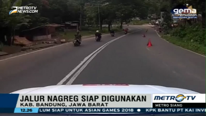 Infrastruktur Jalur Nagreg Siap Dilalui Pemudik