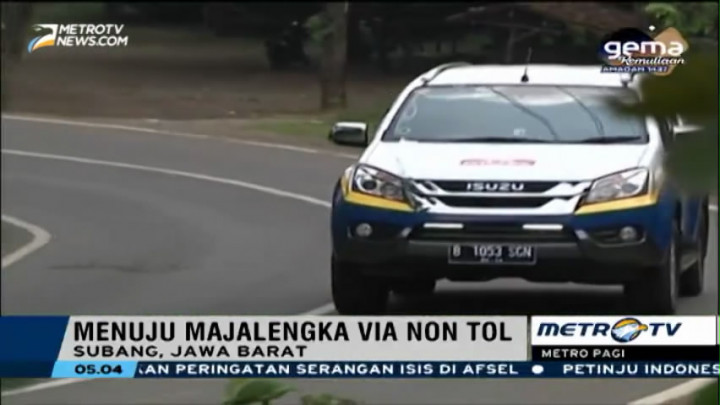Jalur Alternatif Subang-Majalengka Siap Sambut Pemudik