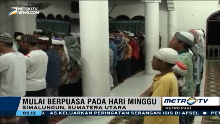 Hari Ini Jemaah Naqsabandiyah Mulai Berpuasa