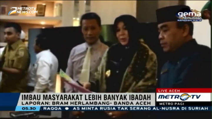 Jelang Ramadan, Pemkot Aceh Ajukan 10 Poin Imbauan