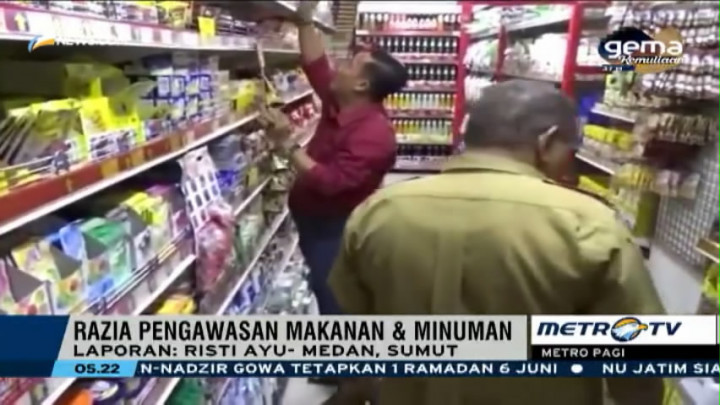 BPOM Medan Gelar Razia Makanan dan Minuman Kadaluarsa