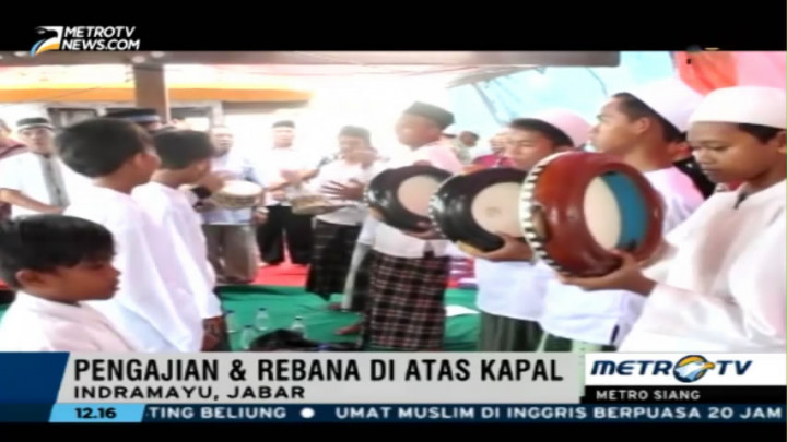 Jelang Ramadan, Nelayan di Indramayu Gelar Munggahan