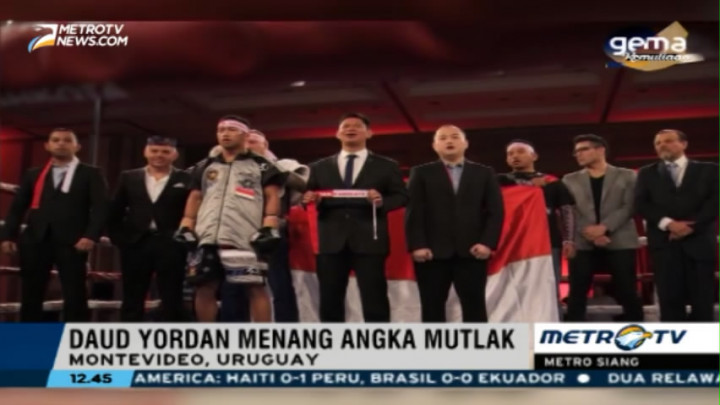 Daud Yordan Juara WBA Internasional