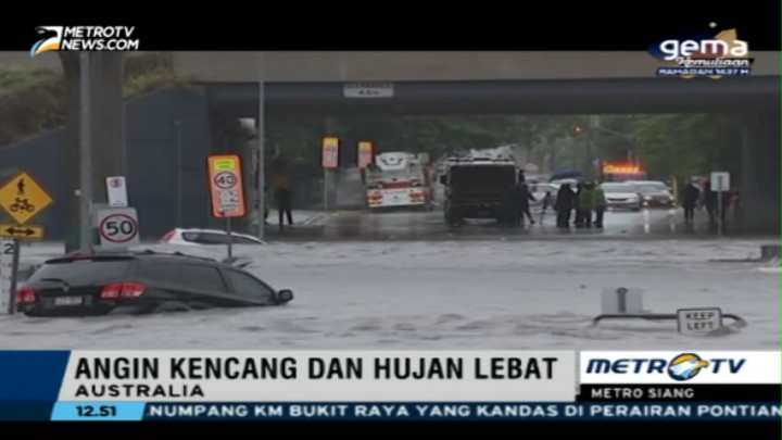 Banjir Landa Sebagian Wilayah di Australia
