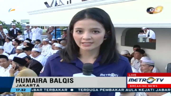 Tim Pemantau Hilal Masjid Al-Musyariin Gunakan Alat Tradisional