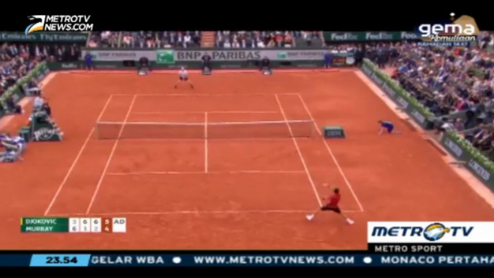 Djokovic Raih Trofi Pertama Prancis Terbuka