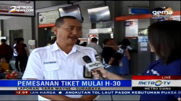 Pemprov Jatim dan PT KAI Siapkan 113.080 Tiket Mudik Gratis