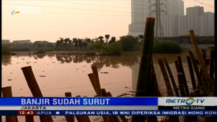 Dinas PU DKI Jakarta Tangani Tanggul Jebol di Muara Angke