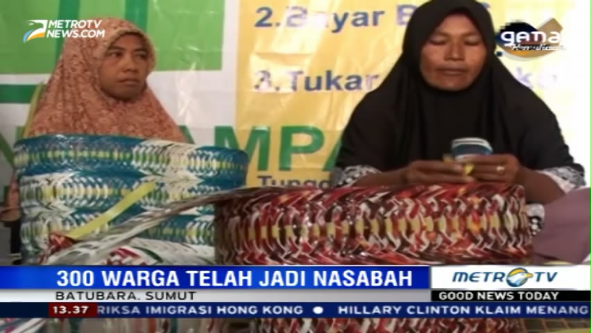 Mantan Pegawai Bank Swasta Ini Sukses Kelola Bank Sampah