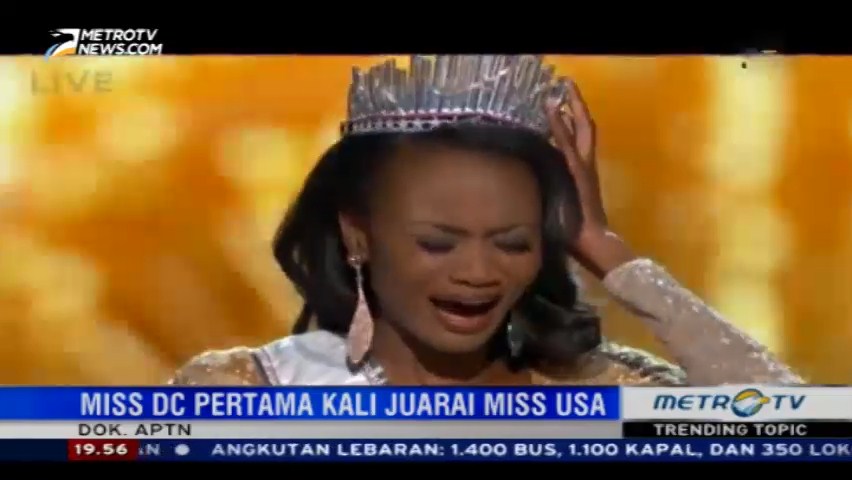 Prajurit Militer Juarai Miss USA
