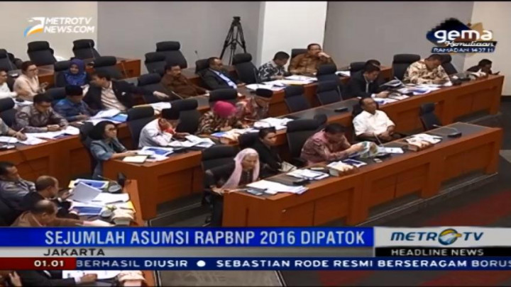 Pemerintah dan DPR Rapat Bahas RAPBNP 2016