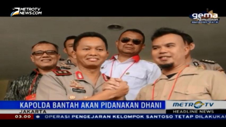 Ahmad Dhani dan Kapolda Metro Jaya Berdamai