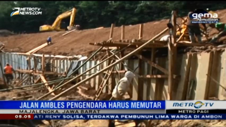 Perbaikan Jalan Cikijing Terus Dikebut