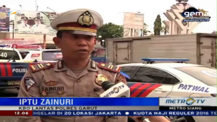 Waspadai Jalur Tutugan Leles Garut Saat Mudik