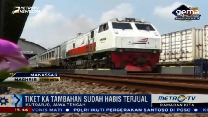 Persiapan PT KAI Jelang Mudik Lebaran