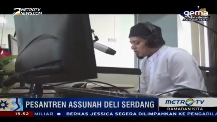 Ponpes As-Sunnah Deli Serdang, Kembangkan Bakat Santri Lewat Radio & TV